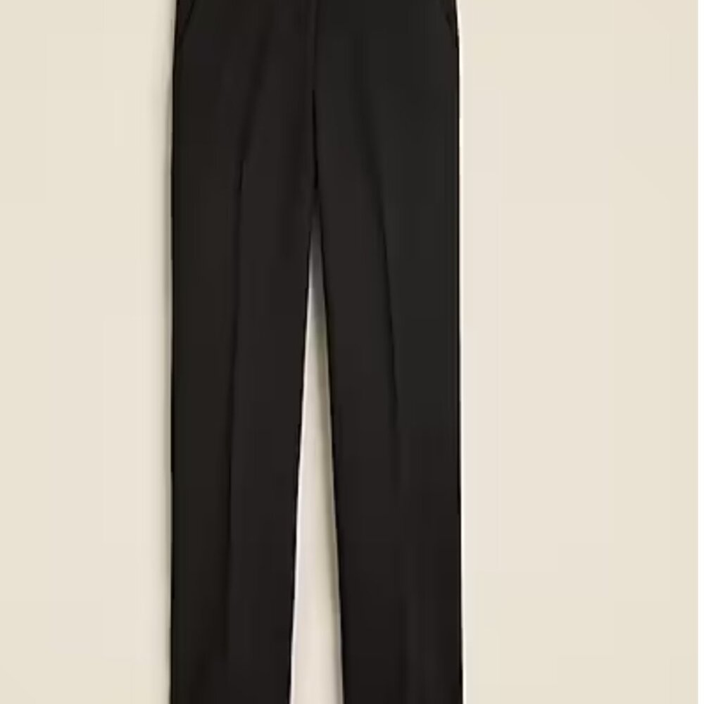 CLEARANCE J. Crew Black Dress Kate Pants Classic Trousers Plus Size 20T Office - Picture 10 of 10